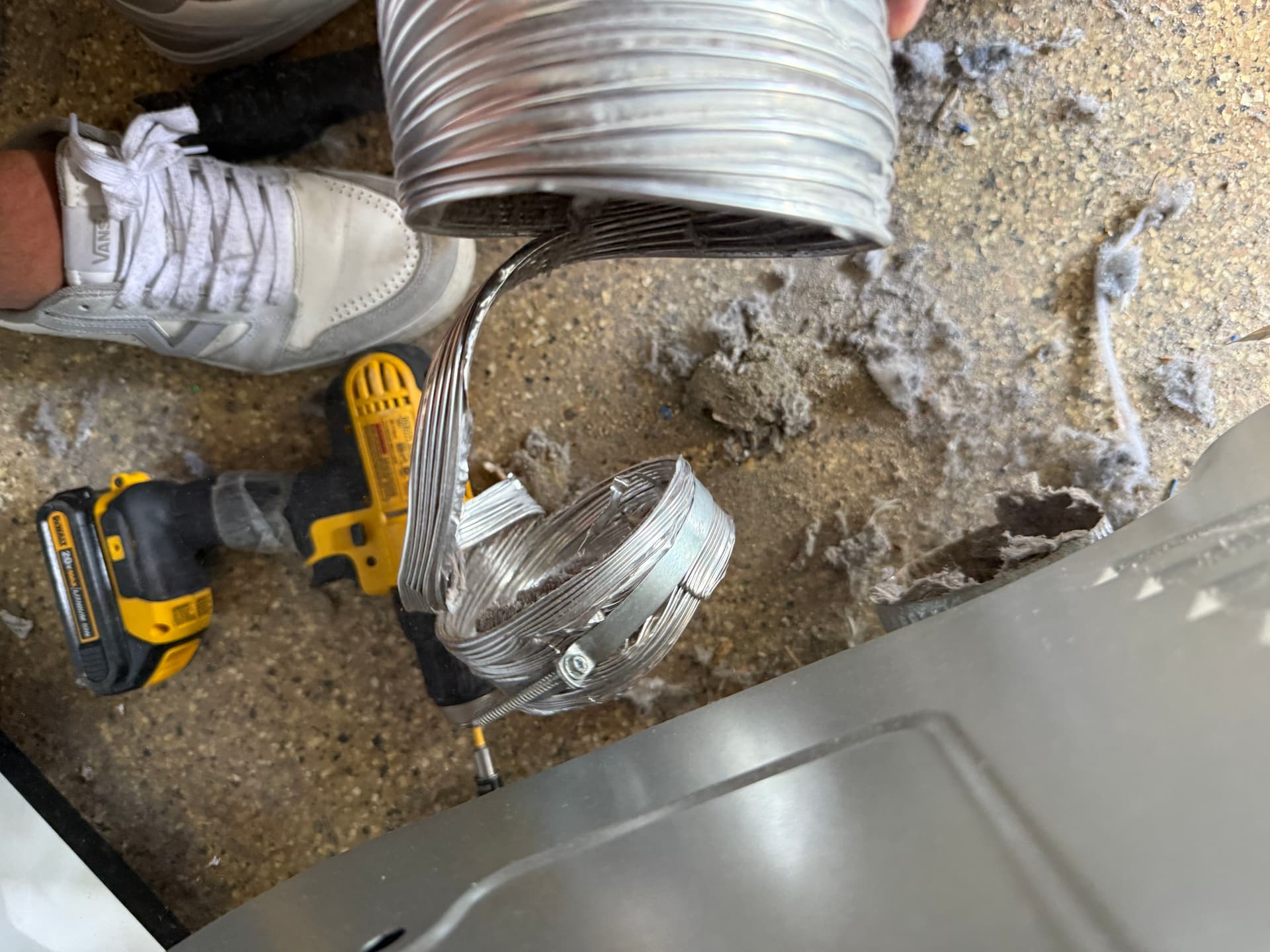 Gallery photos for Dryer Vent Rescue in Action: Image #1