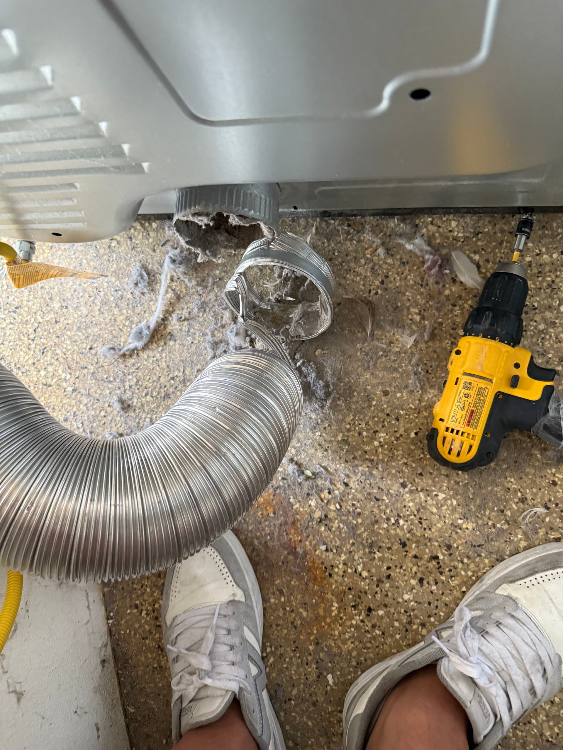 Gallery photos for Dryer Vent Rescue in Action: Image #2