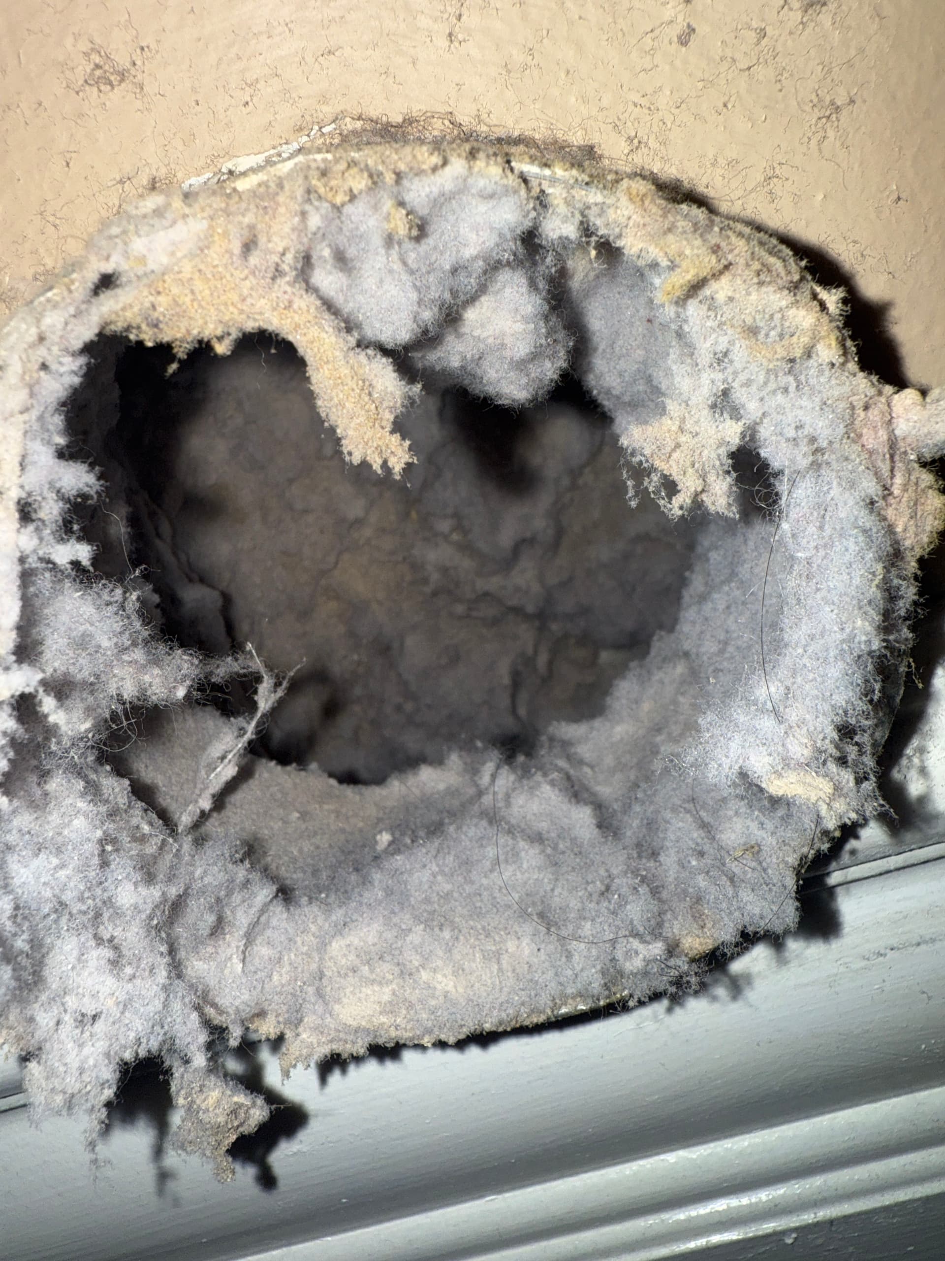 Gallery photos for Solving a Dryer Vent Blockage: Image #1